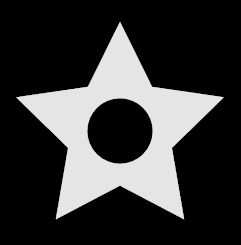 star with hole